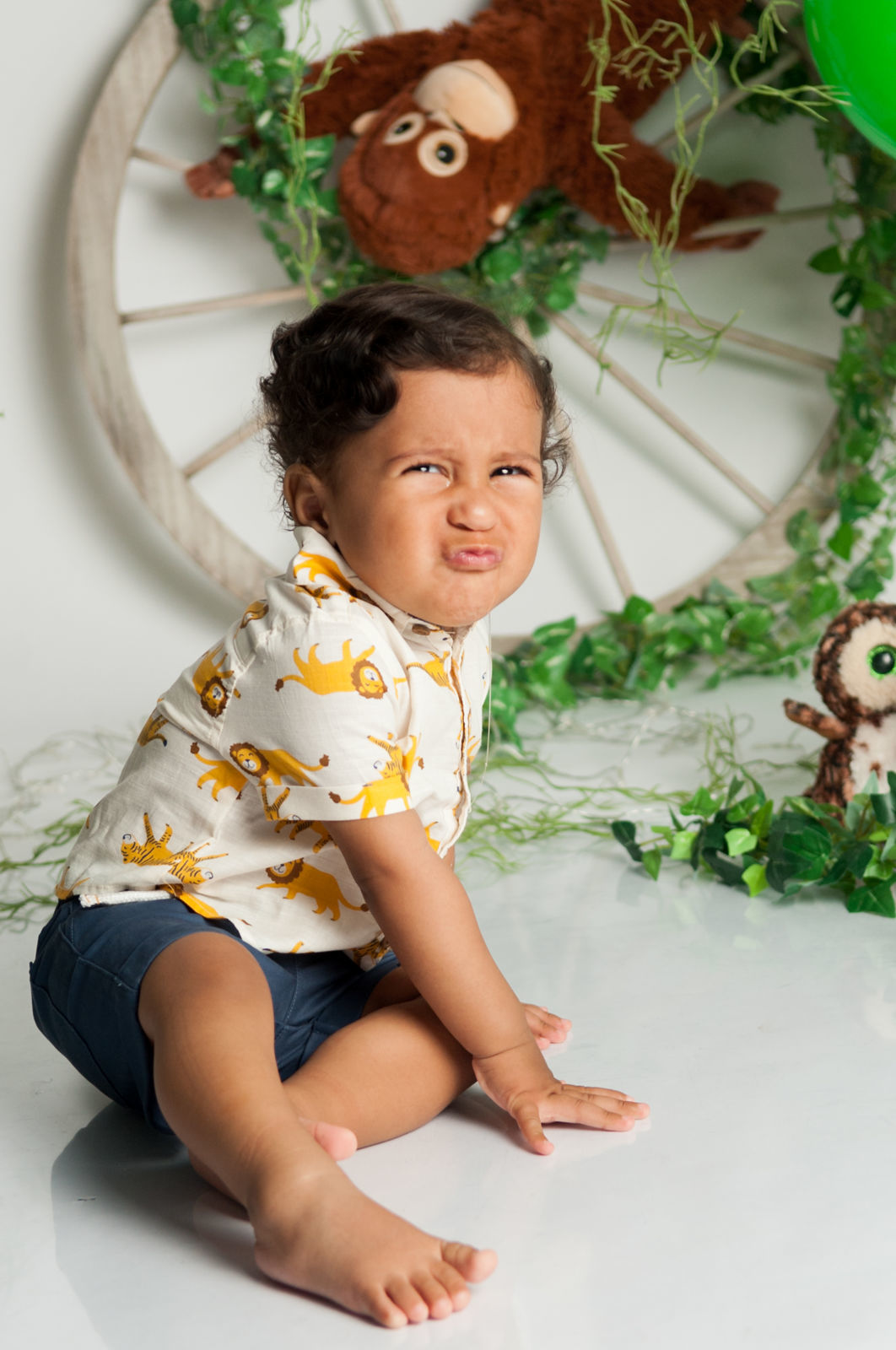 Foto Cake Smash Safari Foto Cake Smash Safari - Imagem 1