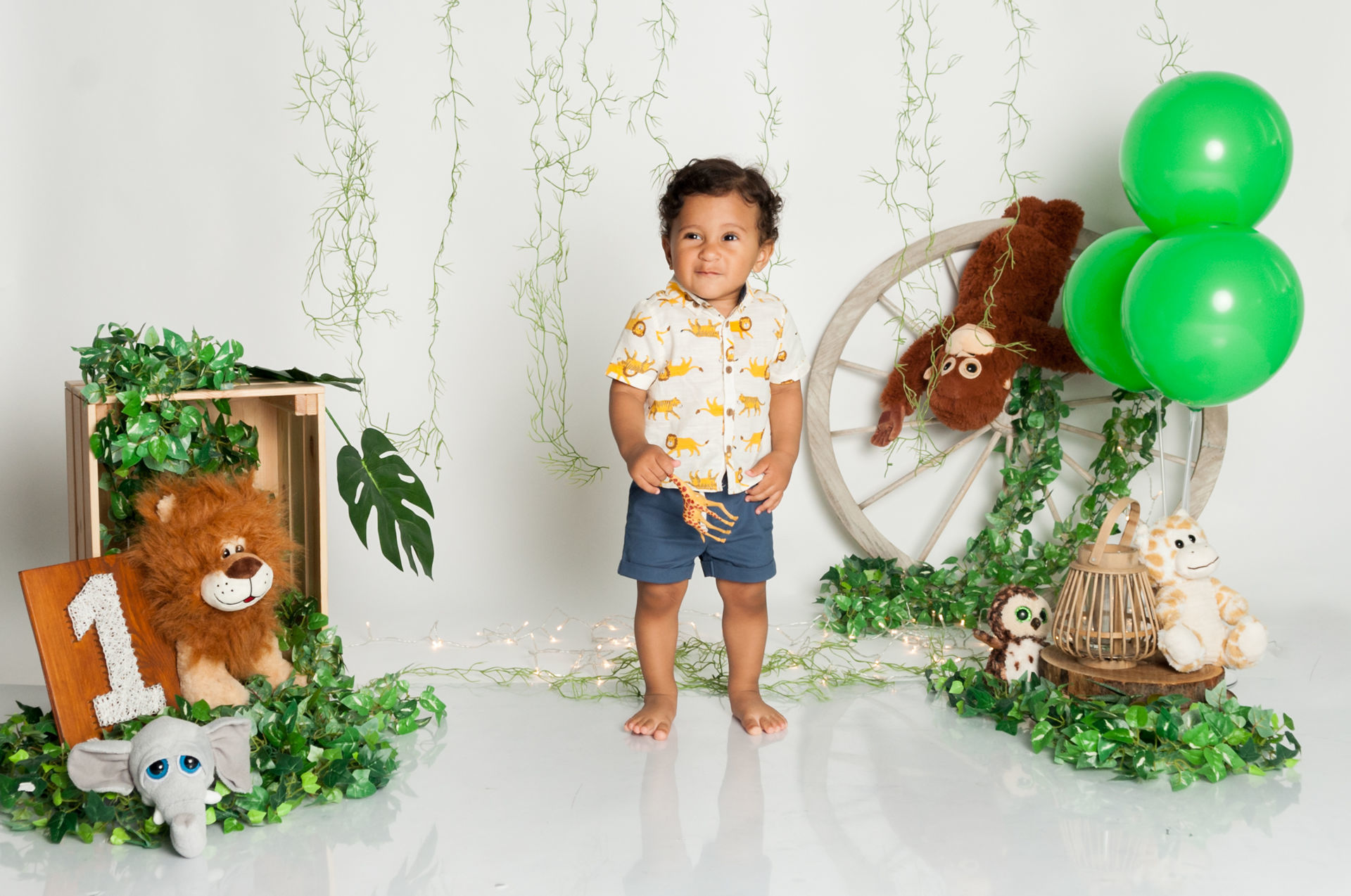 Foto Cake Smash Safari Foto Cake Smash Safari - Imagem 10