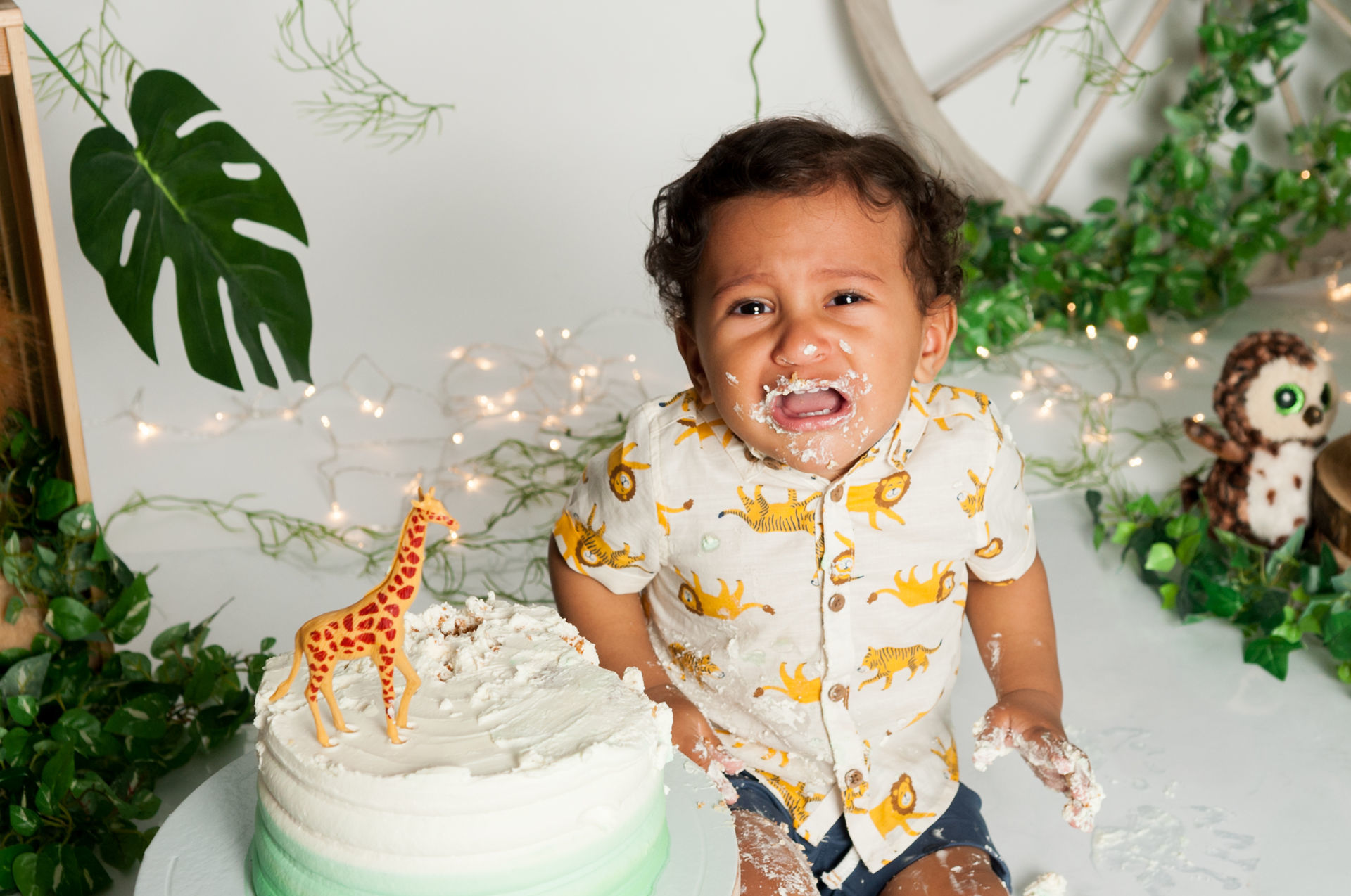 Foto Cake Smash Safari Foto Cake Smash Safari - Imagem 17
